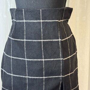 Gray Short Skirt